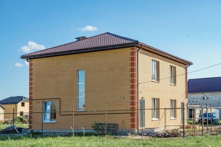 Облицовочный кирпич Старооскольский Солома 3-00 гладкий универсальный №43